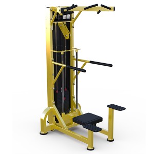 Best Gym Machine In China Commercial Pin Loaded Selection Dip/Chin Assisted Chin Pull Up Machine For Body Building