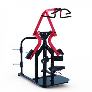 Gym Use Integrated Gym Trainer Fitness Equipment Plate Loaded Wide Rear  Pull Down