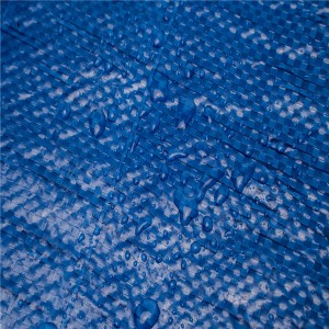 High Quality Waterproof Covering Cloth Blue PE Tarpaulin for Outdoor Equipment
