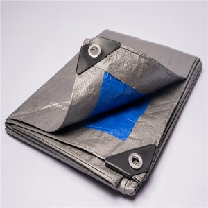 Hot Sale for Blue/White/Green Coated Waterproof Heavy Duty Polyethylene Plastic Coated Tarp Fabric Roll Cover PE Tarpaulin