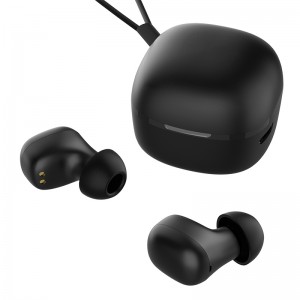 Super Mini lytste Bluetooth TWS-koptelefoan mei type C-oplaadpoarte Q3