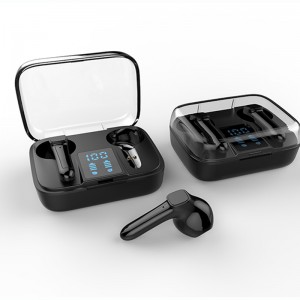 OEM Stereo Earbuds Supplier –  True Wireless Earbuds TWS Bluetooth Headphones LED Power Display – Roman