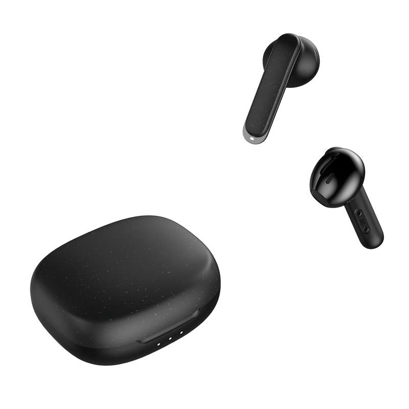 OEM Wireless Bluetooth 5.1 Earbuds Supplier –  True Wireless Headphones with Dual-mic Environmental Noise Cancellation (ENC) for Clear Calls and IPX5 Water Resistance. – Roman