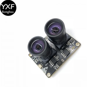China wholesale 5mp Camera - Binocular camera AR0331 wide dynamic infrared face recognition Module  for in vivo detection 3mp USB camera module – Ronghua
