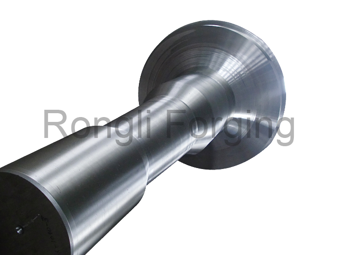 Forged wind power main shaft