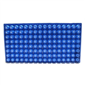 China Wholesale Growing Trays Manufacturer –  128cells Customized high quality injection seed tray agriculture seed tray – RongXing