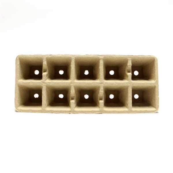 Factory Supply Pulp Molded Packaging Biodegradable Pulp Molded Flower trays