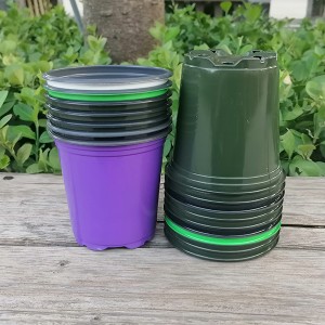 Thin Wall Plastic Pot Manufacturer –  Inexpensive Plastic Flowerpot – RongXing