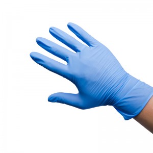 Excellent quality Rubber Gloves Not Latex - Disposable safety blue medical surgical examination nitrile gloves only for Europe Market – Ronglai