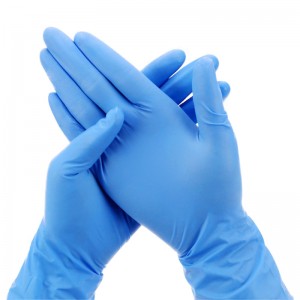 Disposable safety blue medical surgical examination nitrile gloves only for Europe Market