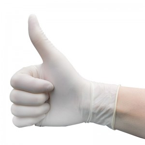 wholesale disposable rubber medical latex examination gloves