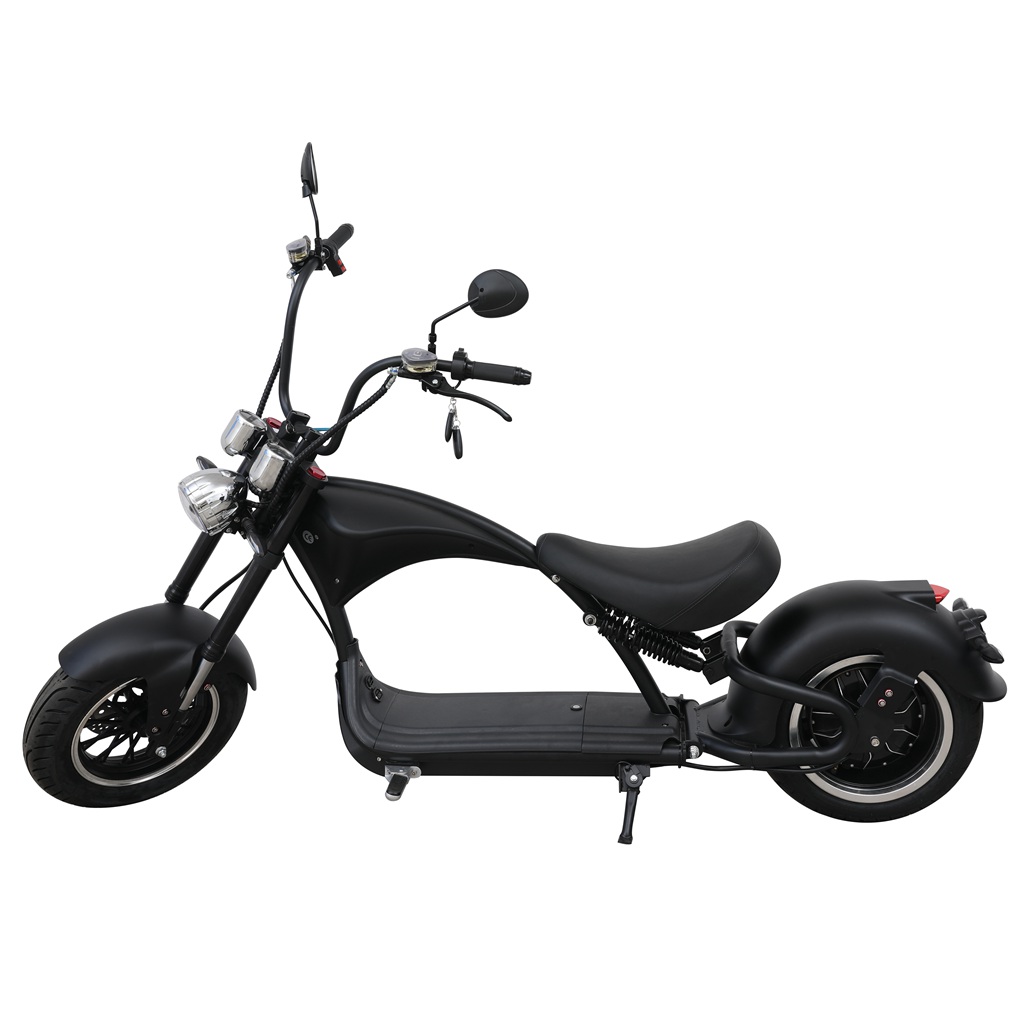 Chinese wholesale Mangosteen M11 - citycoco 2000w electric scooter Black Rooder Arrow EEC COC EU US stock for sale – Rooder