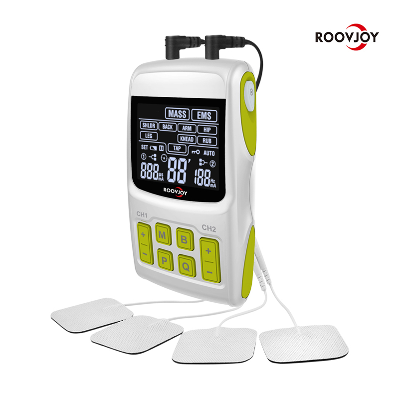 R-E1:EMS+MASSAGE 2 in 1 electrotherapy device 