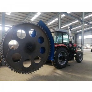 Agricultural Machinery Single-Disc Trencher Penetrate the Soil and Break It Up