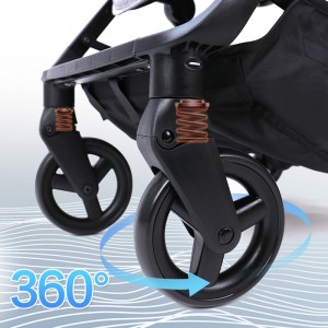 Lightweight compact stroller