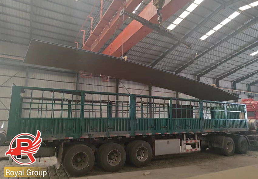 12M steel plate delivery - ROYAL GROUP