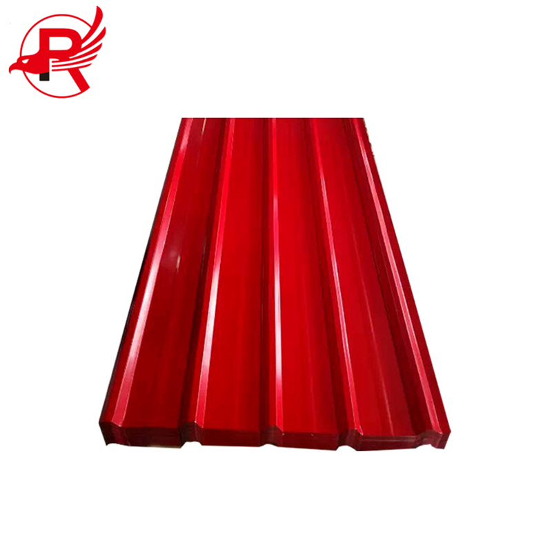 Manufacturer For Seamless Galvanized Steel Pipe - DX51D Prepainted Galvanized Carbon Steel Corrugated Color Steel Roofing Sheet – Royal Group