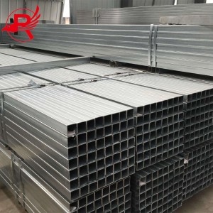 China Supply Q195 Low Carbon Square Galvanized Steel Tube & Pipe