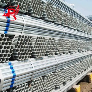 Manufacturer Wholesale Outer Diameter 3 Inch Round Galvanized Steel Pipe