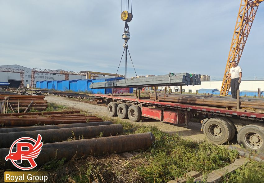 Alloy Steel Rod Shipped – ROYAL GROUP