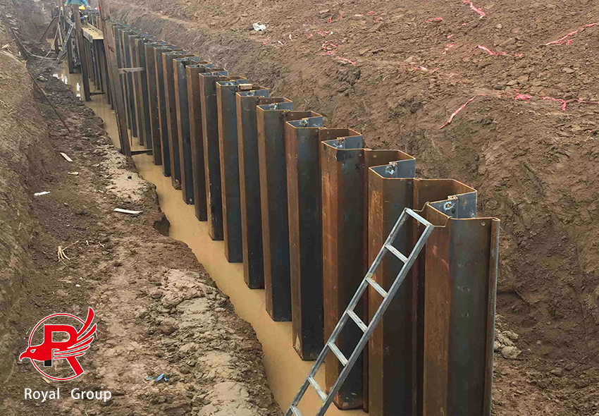 Cost-effective Solutions: Low Price U Type Hot Rolled Type 2 Steel Sheet Piles for Permanent Structural Construction