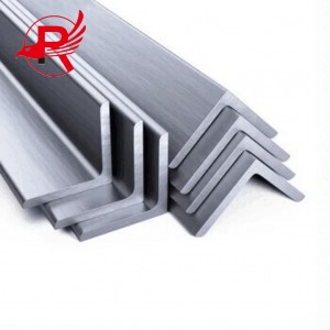 Wholesale Q235 Q345 Q355 Hot Rolled Equal Angle Steel 201 304 316 Ss Angle Steel Equal Unequal Galvanized Angle Steel