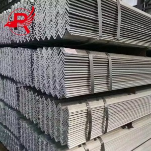 Angle Steel ASTM A36 A53 Q235 Q345 SS400 Carbon Equal Angle Steel Galvanized Iron L Shape Mild Steel Angle Bar