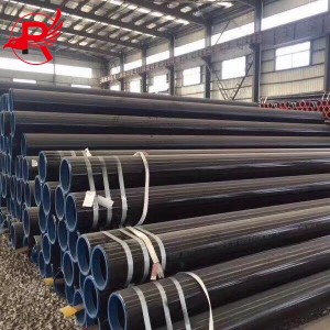 ASTM A53 Gr. B ERW schedule 40 Black Carbon Steel Pipe used for Oil and Gas Pipeline