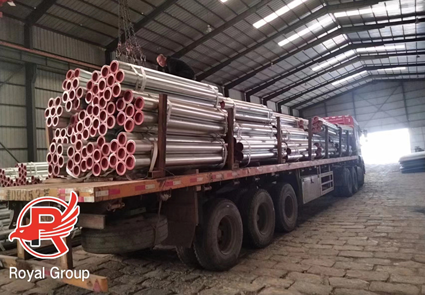 Large Diameter Galvanized Steel Pipe with Cap – Royal Steel Group