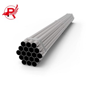 Hot Dipped 48.3mm Galvanized Steel Pipe 6m Galvanized Round Steel Tube