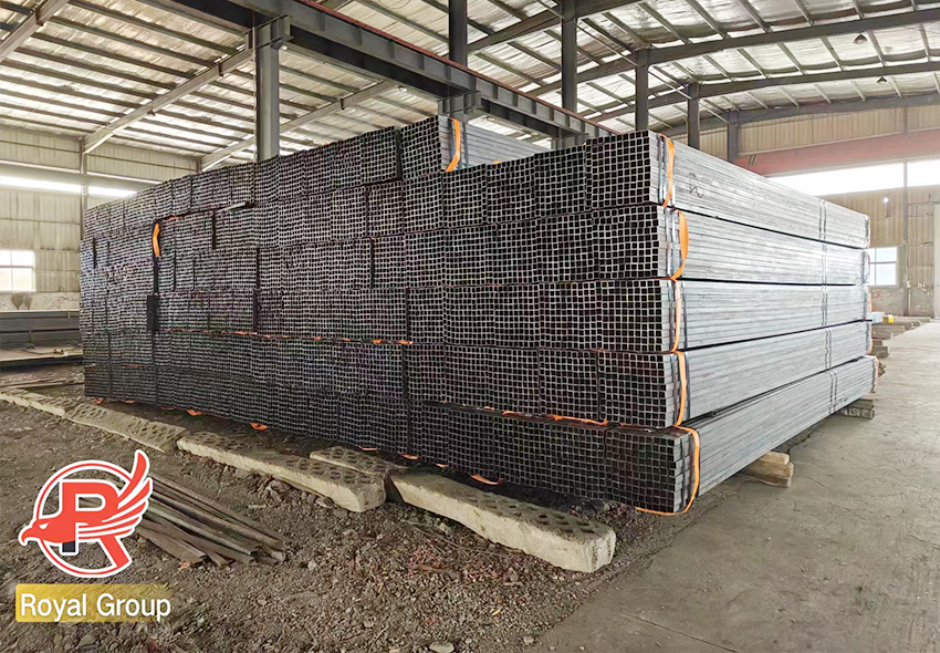 Carbon Steel Rectangular Tube Delivery – Royal Group