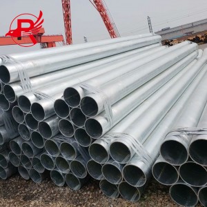 Factory Direct Supply Greenhouse Pre Galvanized Round Steel Pipe/Tube