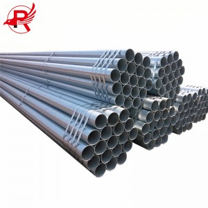 EN10255 8 inch S235 Hot Rolled Mild Carbon Steel Zinc Coated Galvanized Steel Pipe and Tubes