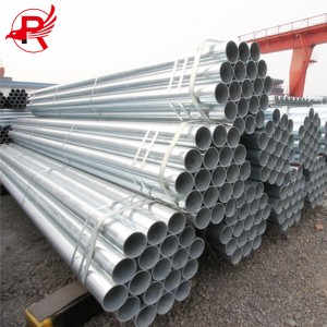 Hollow Section Galvanized Round Steel Pipe GI Tube
