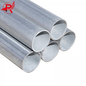 EN10255 8 inch S235 Hot Rolled Mild Carbon Steel Zinc Coated Galvanized Steel Pipe and Tubes
