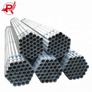 HDG Tube China Factory Directly Price Galvanized Welded Round Steel Pipes