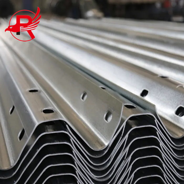 Wholesale Hot Dip Galvanized Steel Metal Beam Highway Guardrail