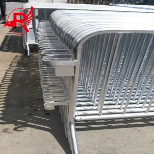 Portable Road Metal Steel Galvanized Tube Crowd Control Barrier