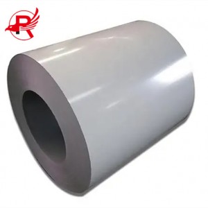 Dx51D Dx52D Dx53D RAL9003 0.6mm Hot Rolled Prepainted PPGI Color Coated Galvanized Steel Coil For Sale