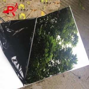 Customized Size Mirror Polished Shiny Stainless Steel 304 Grade Sheet Metal Plate 1.2mm Thick