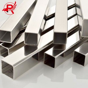 Factory Price 301 302 303 Square Stainless Steel Tube