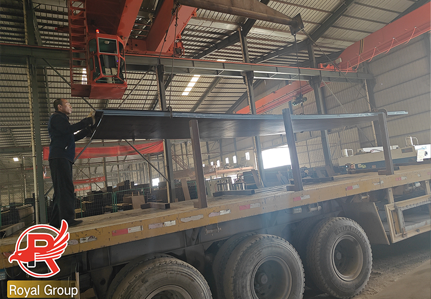 Our company’s hot-rolled steel plate orders were shipped smoothly, adding new vitality to the US market!