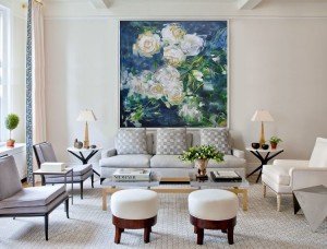Modern Design High Quality Handmade Oil Flower Artworks Decorative Canvas Abstract Wall Painting#RG20259 Modern Abstract