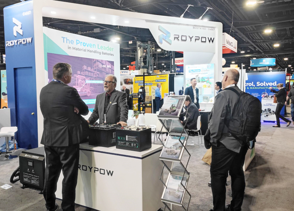 ROYPOW Showcases Advanced Lithium Material Handling Power Solutions di Modex Exhibition 2024