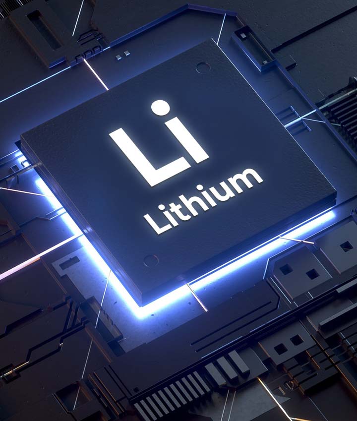 Ib tug trailblazer ntawm lithium + lag luam