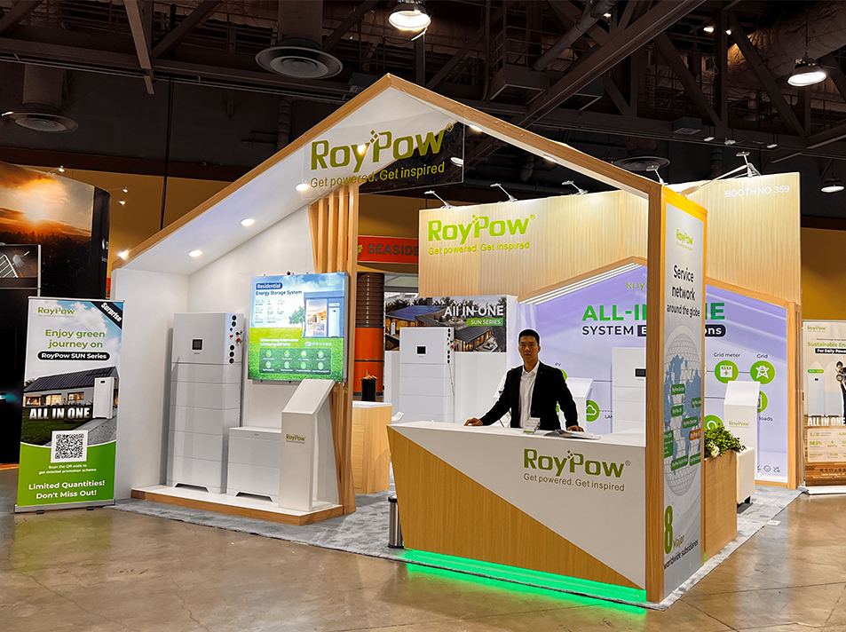 RoyPow اولین سیستم ذخیره انرژی مسکونی همه در یک را در Intersolar آمریکای شمالی 2023 معرفی کرد