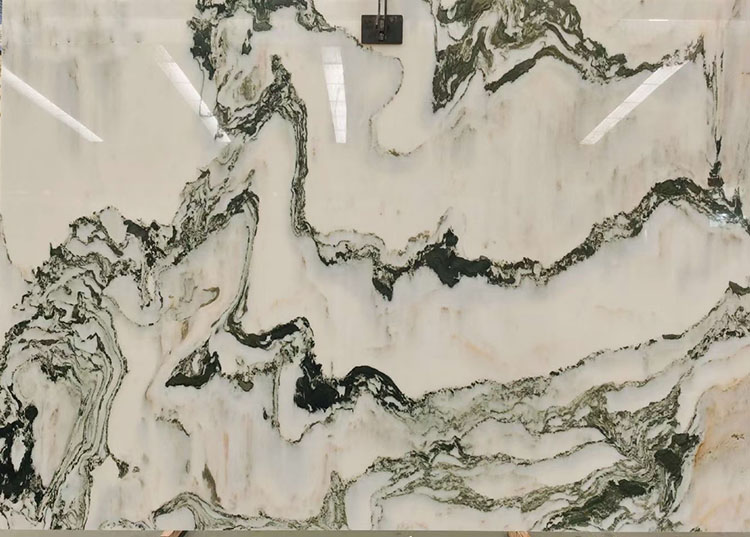 8i Landscape painting marble