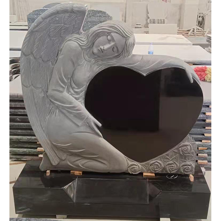 Cremation guardian angel heart headstones mga disenyo alang sa mga lubnganan