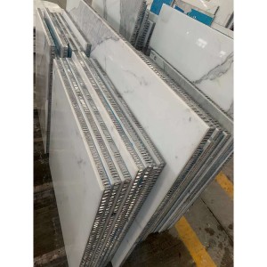Fast delivery White Beauty Marble - Aluminum marble stone honeycomb composite panels for wall cladding – Rising Source