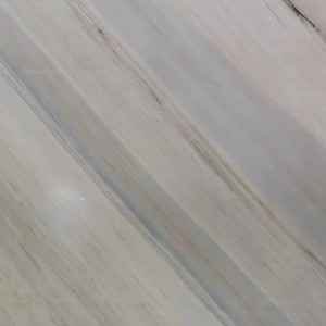 Wholesale Black And White Marble Tile - luxury Italian wood bookmatched palissandro blue marble for wall – Rising Source